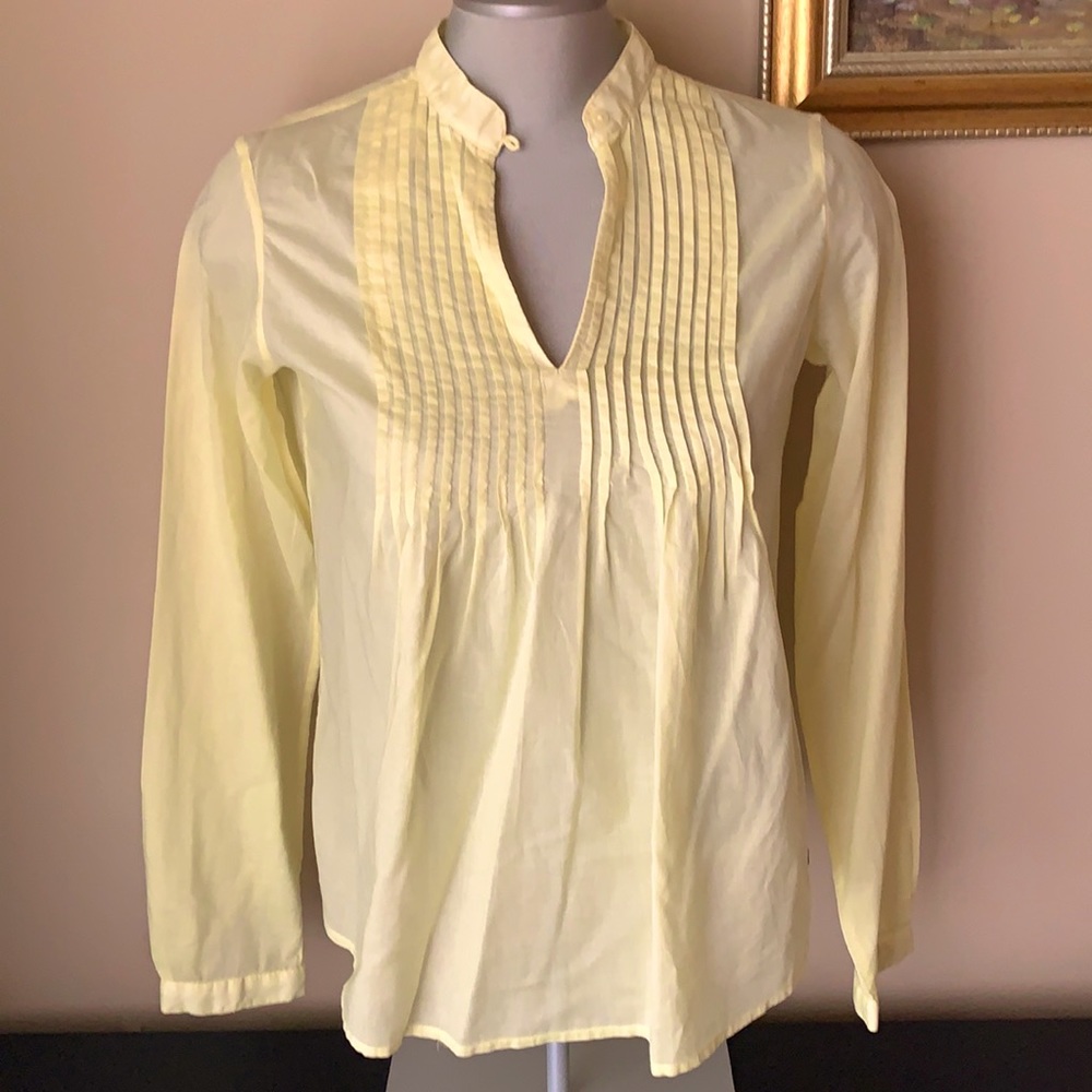 Tommy Hilfiger Yellow Cotton Shirt size 4
